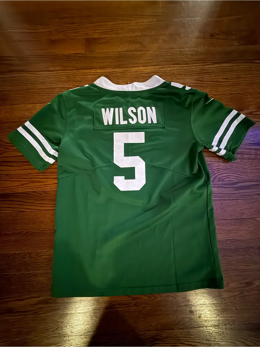 NFL Green Wilson #5 Kids Jersey
